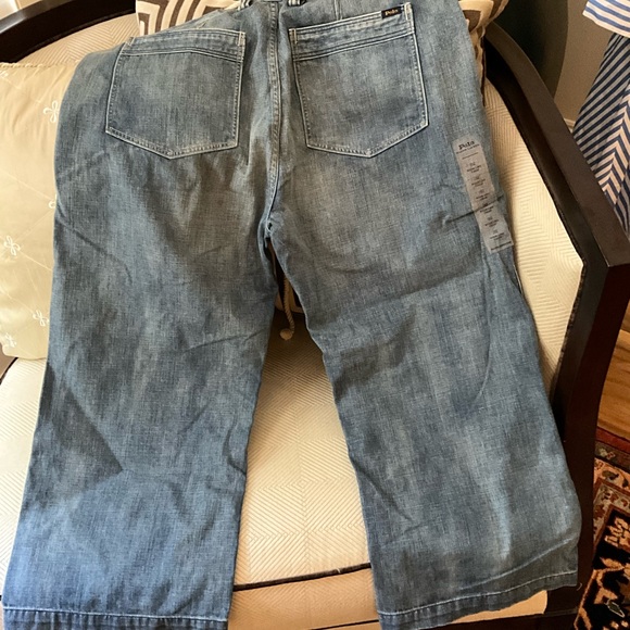 Polo Ralph Lauren Wide Leg Capri Jeans - NWT - Picture 3 of 10